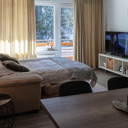 Grand Studio Au Centre De Crans ภายนอก รูปภาพ