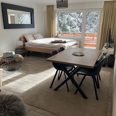Grand Studio Au Centre De Crans ภายนอก รูปภาพ